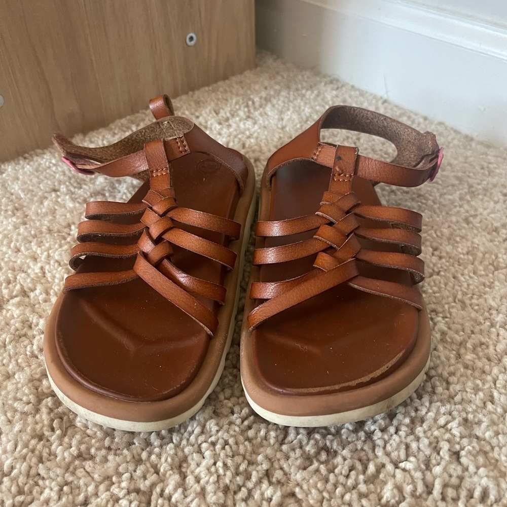 Brown Kids Sandals